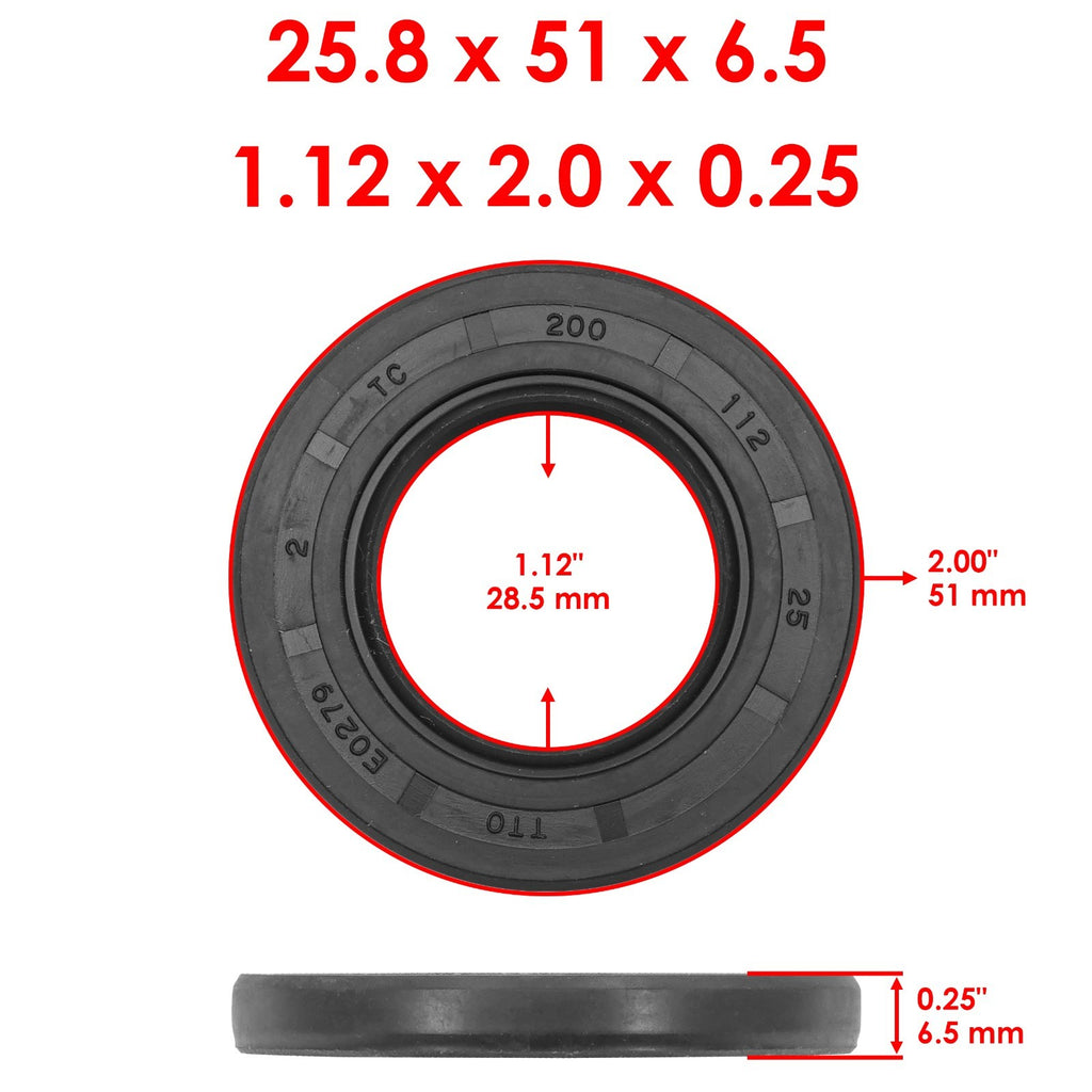 Front Wheel Ball Bearings and Seals Replacement for Polaris Magnum 325 (2000–2002)