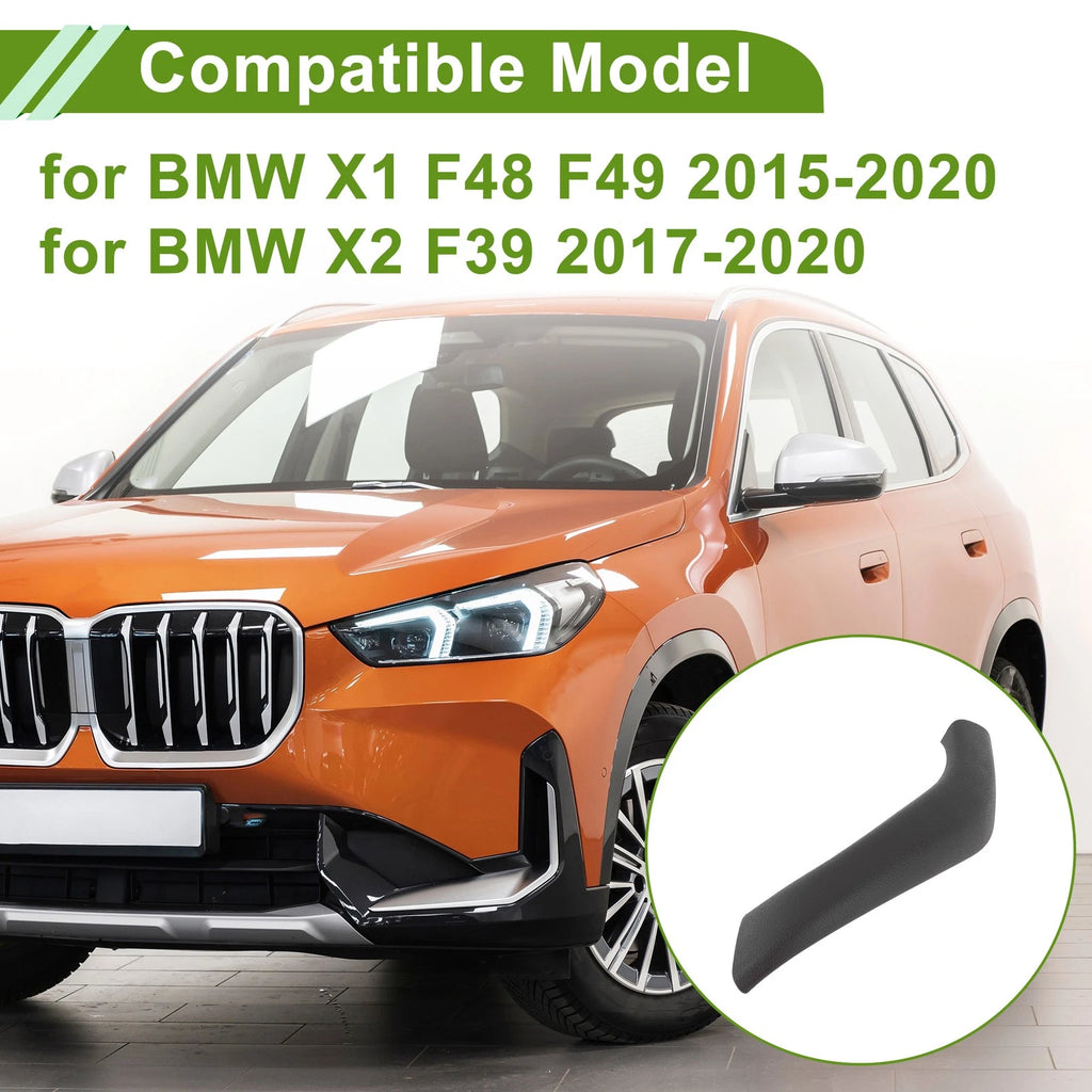 Door Panel Handle Pull Trim Cover Replacement for BMW X1 F48 F49 (2015–2020)