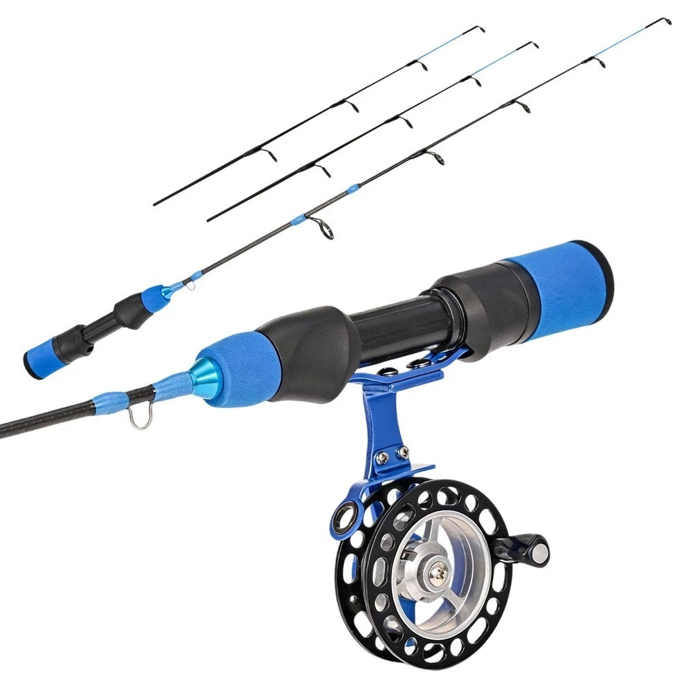 Ice Fishing Rod for Winter Use (57cm, 3 Tip Sections)