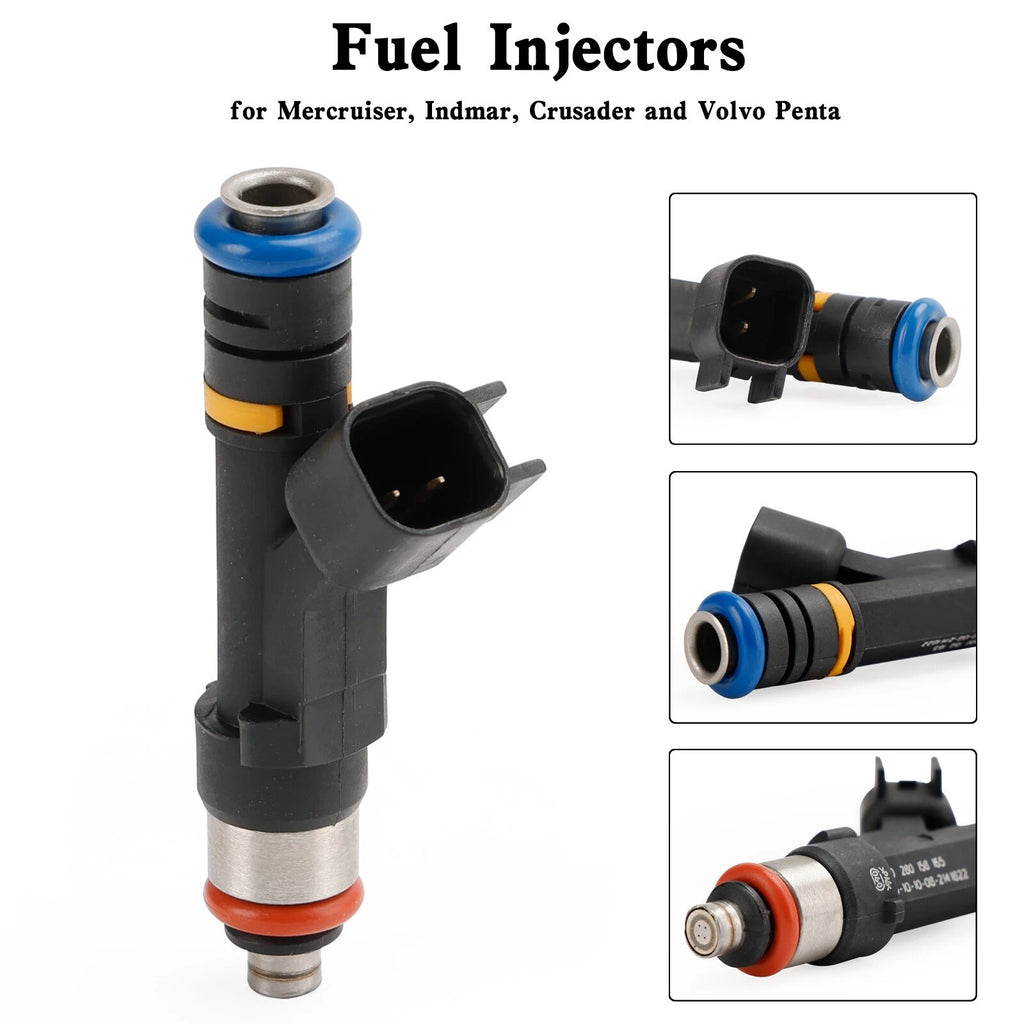 Fuel Injectors 0280158165, 0280158081, 879312003 for Mercruiser Volvo Penta
