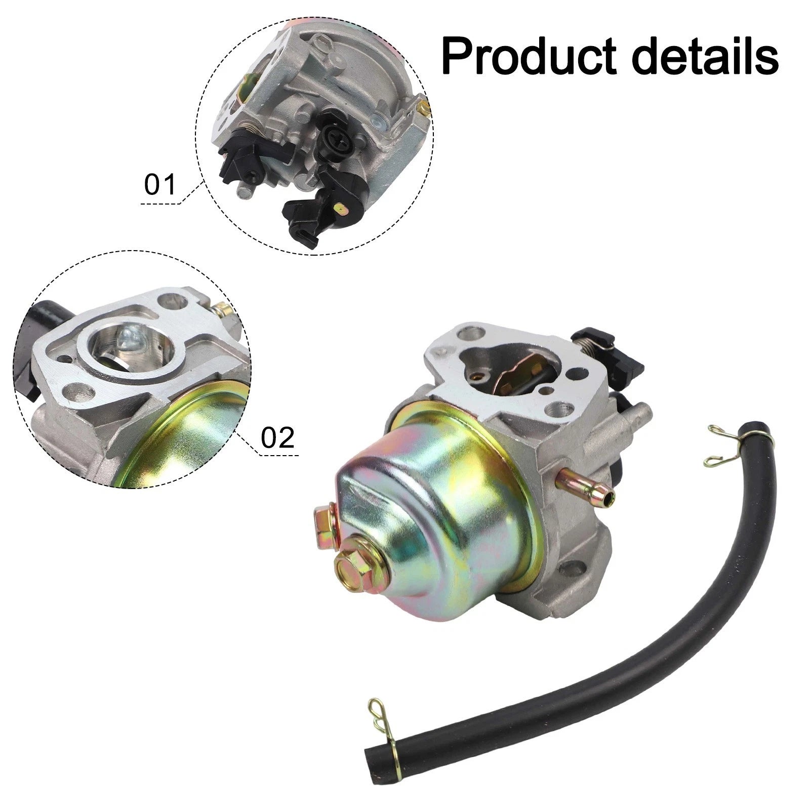 Carburetor for Hecht T375 T475 (Compatible with Einhell)