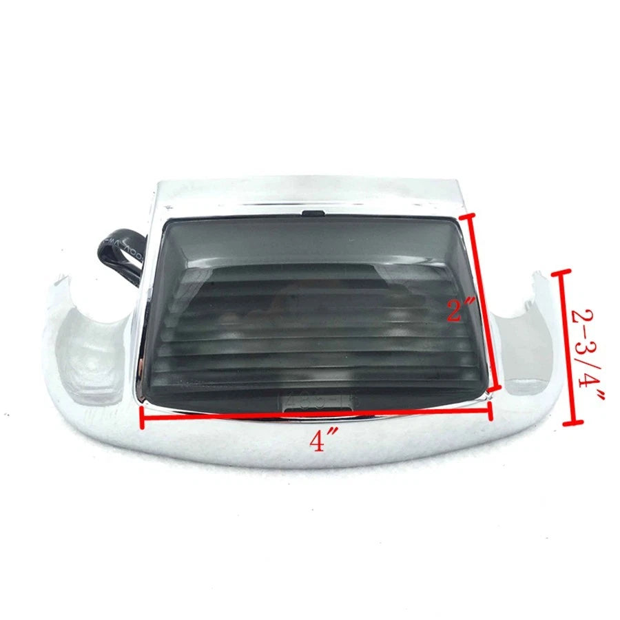 ABS Smoke Front Fender Tip Light for Harley FLHTCU (2000–2023)