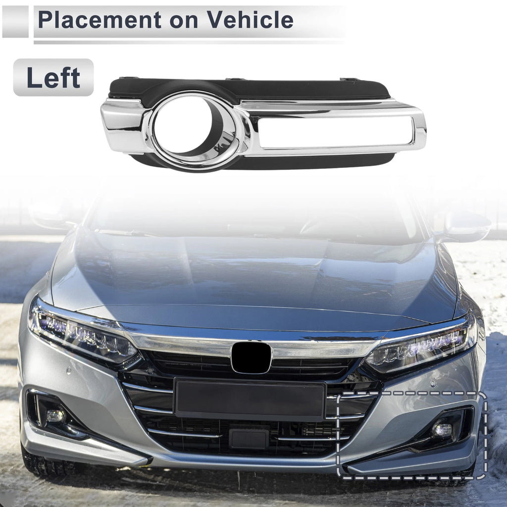 Front Right Fog Light Grill Replacement for Mitsubishi Montero (2015–2016)