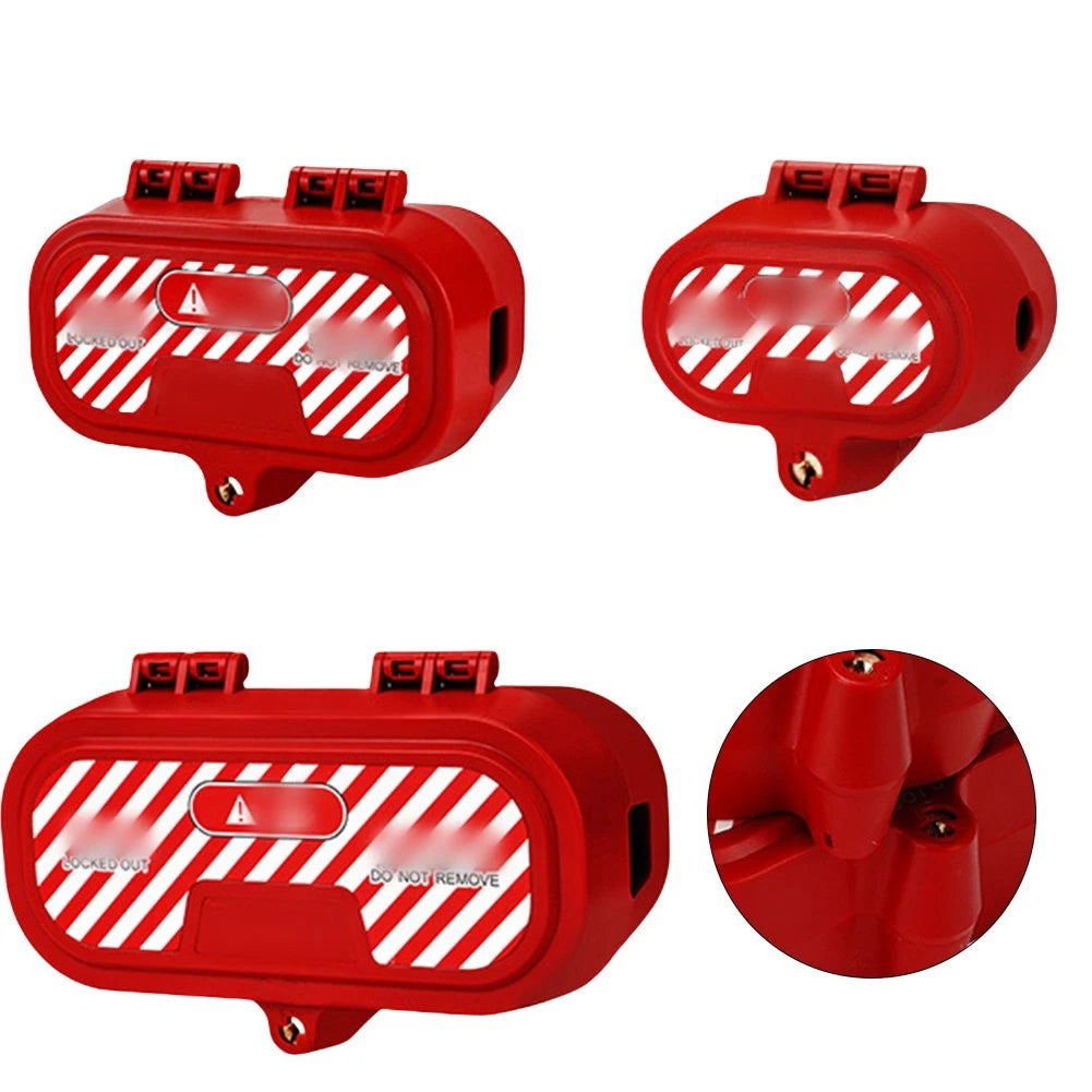 Industrial Power Cord Lock with Self-Locking Feature for Maximum Security