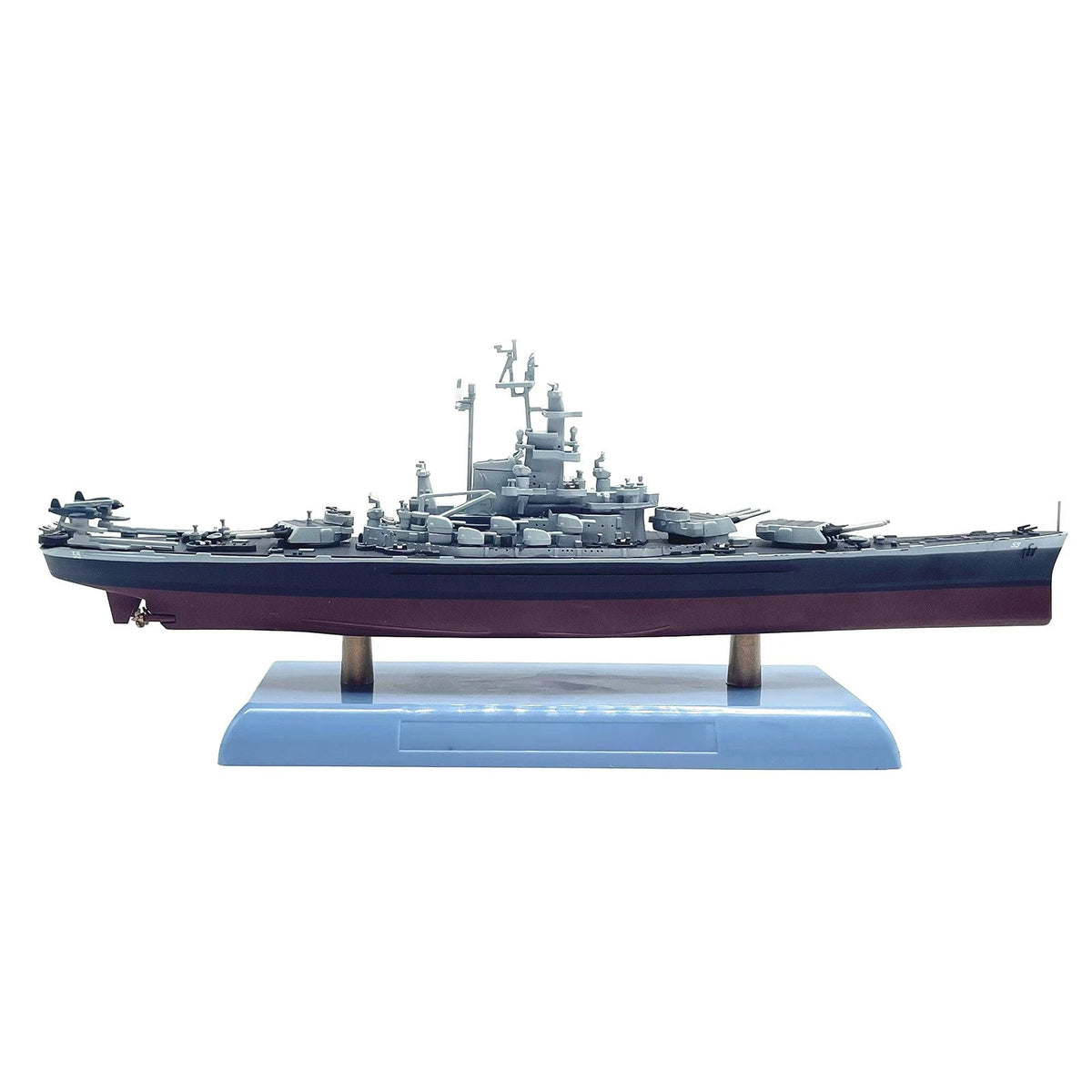 Diecast Model USS Massachusetts BB-59 Battleship 1/1000 Static Display