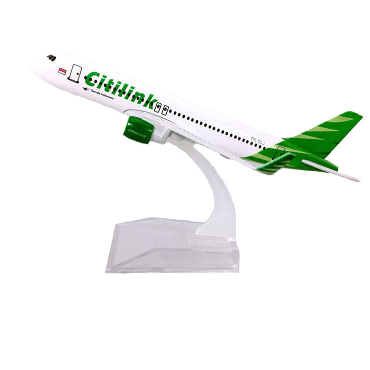 Diecast Alloy Model Plane for Citilink A320 (1:400 Scale)