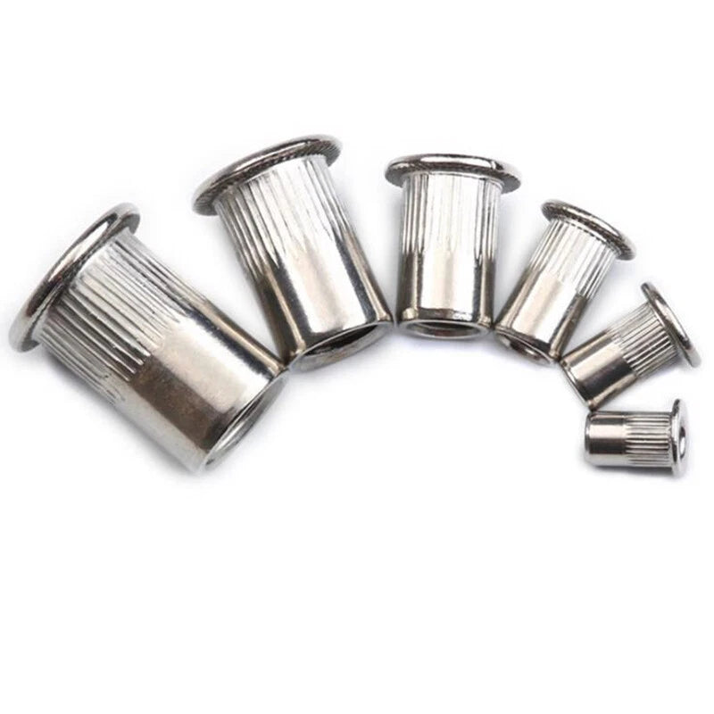 180PCS Rivnut Nutsert Kit for M3-M10 Threaded Inserts