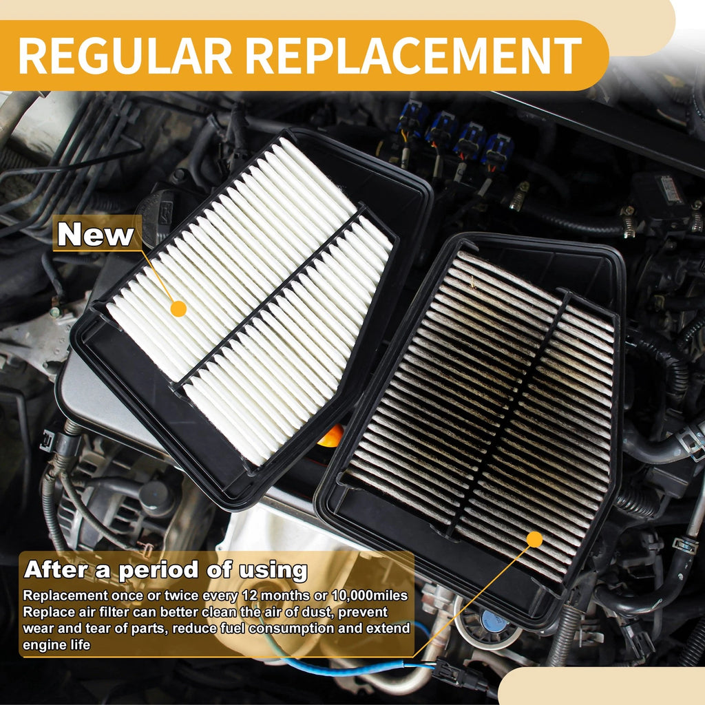 Engine Air Filter Replacement for Hyundai Santa Fe (2017–2020) 2.0L 2.4L