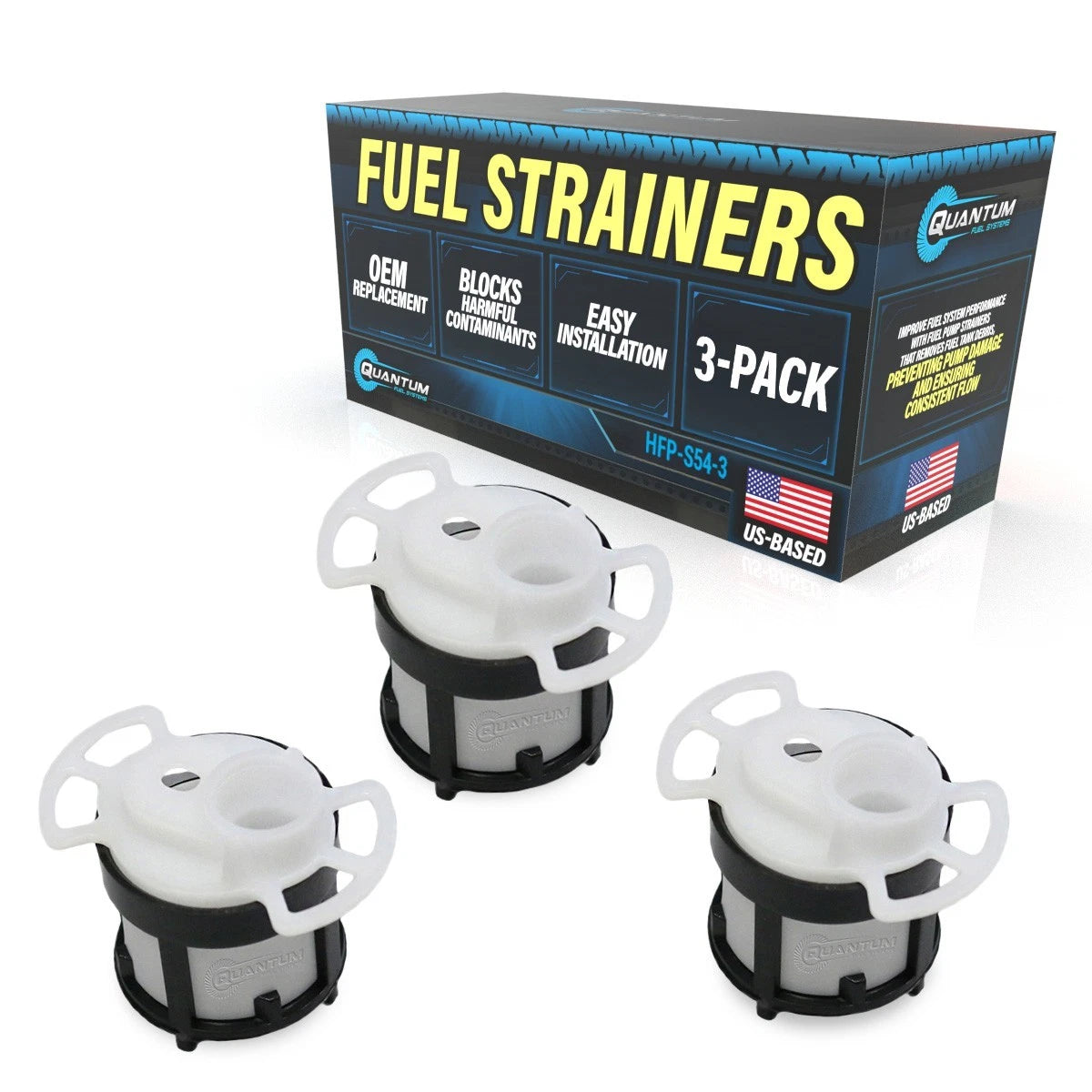 3X Fuel Pump Filter Strainers for Husaberg FE 570 (2009–2011) #75007088011