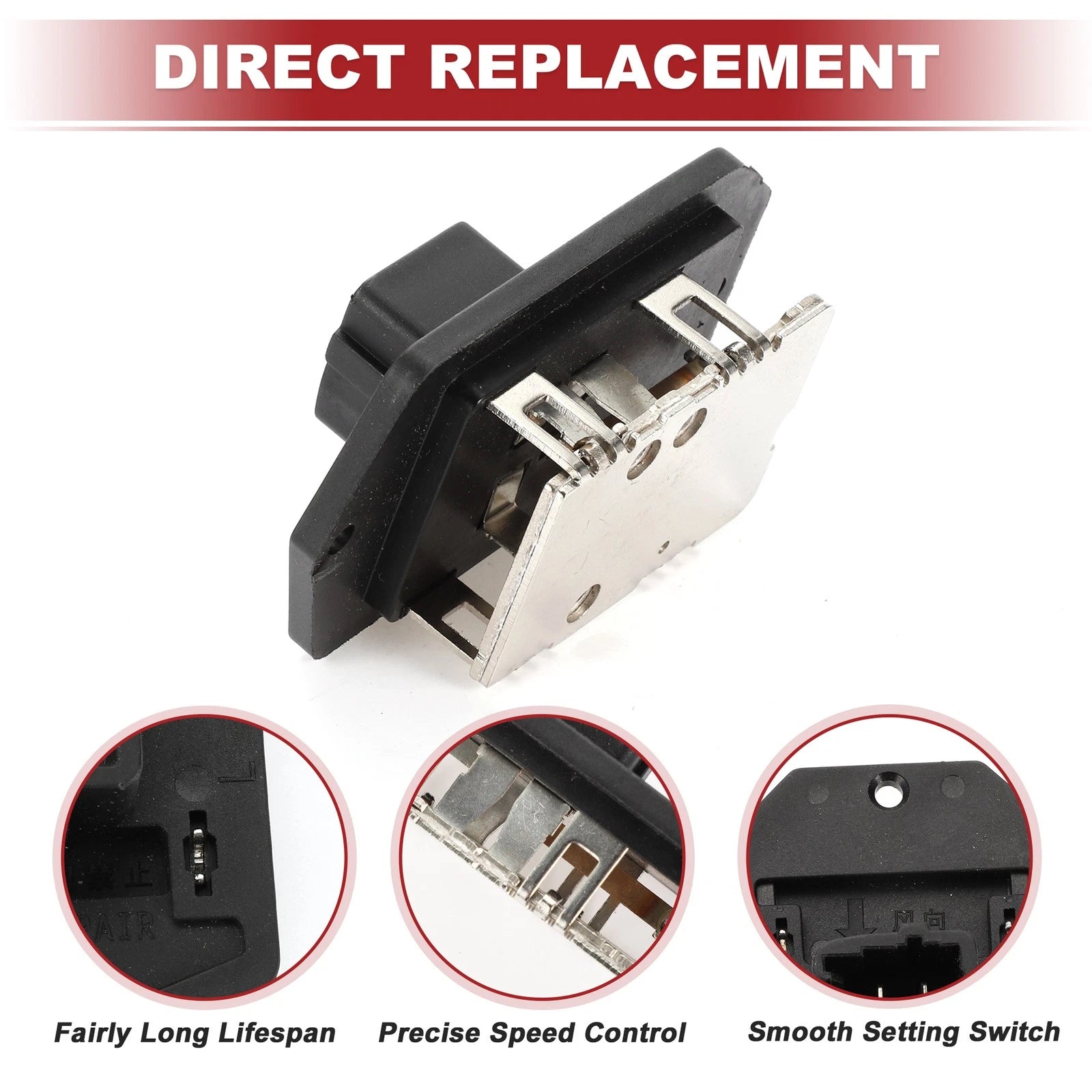HVAC Blower Motor Resistor Replacement for Toyota Sienna (2006–2010)