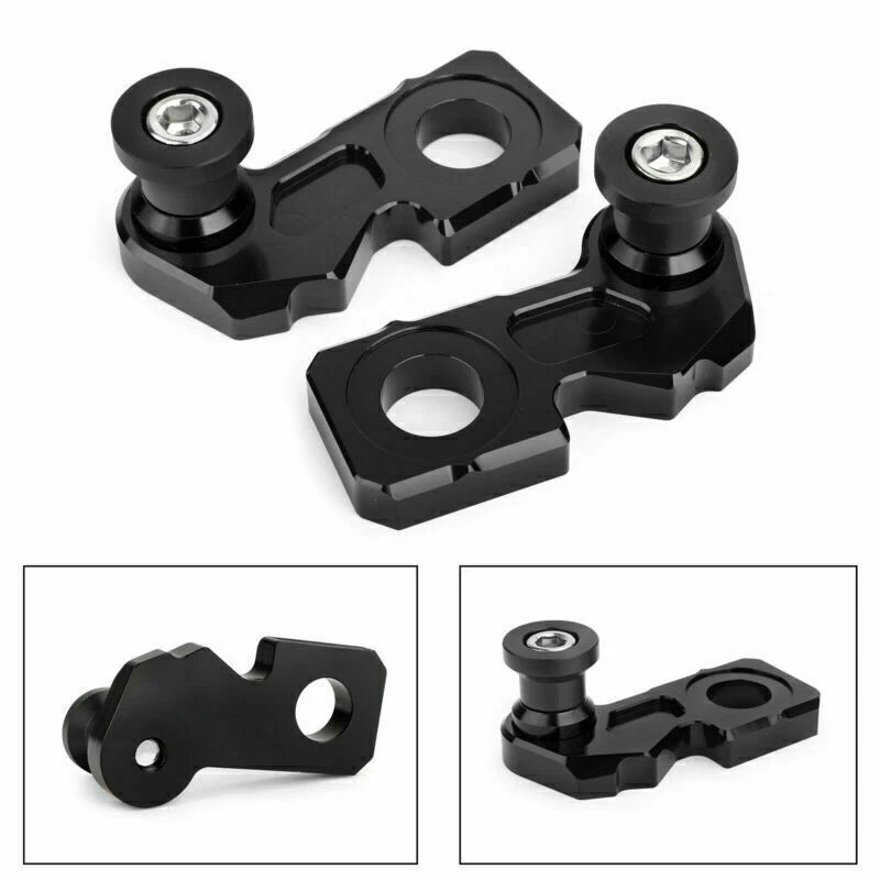 CNC Rear Swingarm Spool Slider Adapter for Honda CB650F (2017–2019) Black