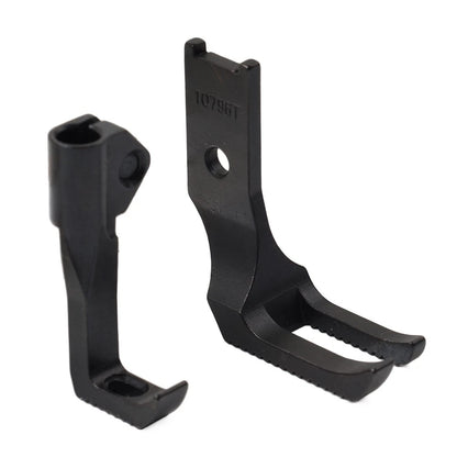 Double Toe Toothed Bottom Walking Feet for Juki LU-562 LU-563 Consew 206RB+