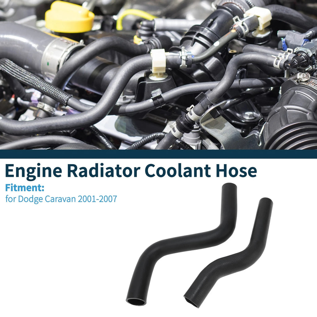 Water Pipes Engine Coolant Hose Replacement for Dodge Caravan (2001–2007)