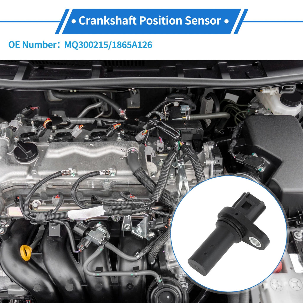 Crankshaft Position Sensor for Mitsubishi Pajero 2.4D I4 4x4 (2015–2015)