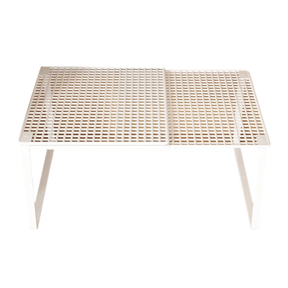 Adjustable Stackable Shelf for Dishes (Space Saving)