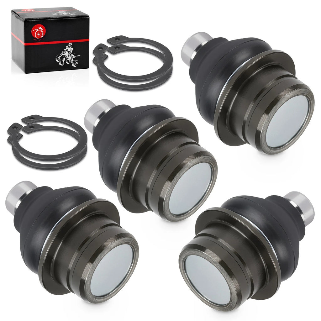 Set of 4 Ball Joints for Suzuki Vinson 500 4x4 (2002–2007) Upper + Lower