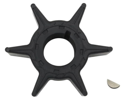 6H4-44352-00 Water Pump Impeller with Key for Yamaha 2 Stroke 25-30 HP (1990-2023)