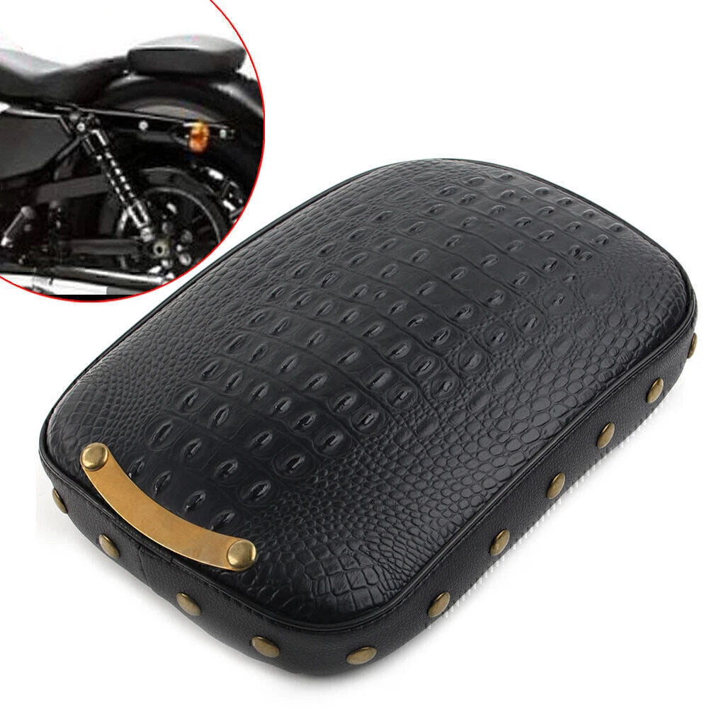 Passenger Rear Cushion Seat for Harley Bobber Cruiser