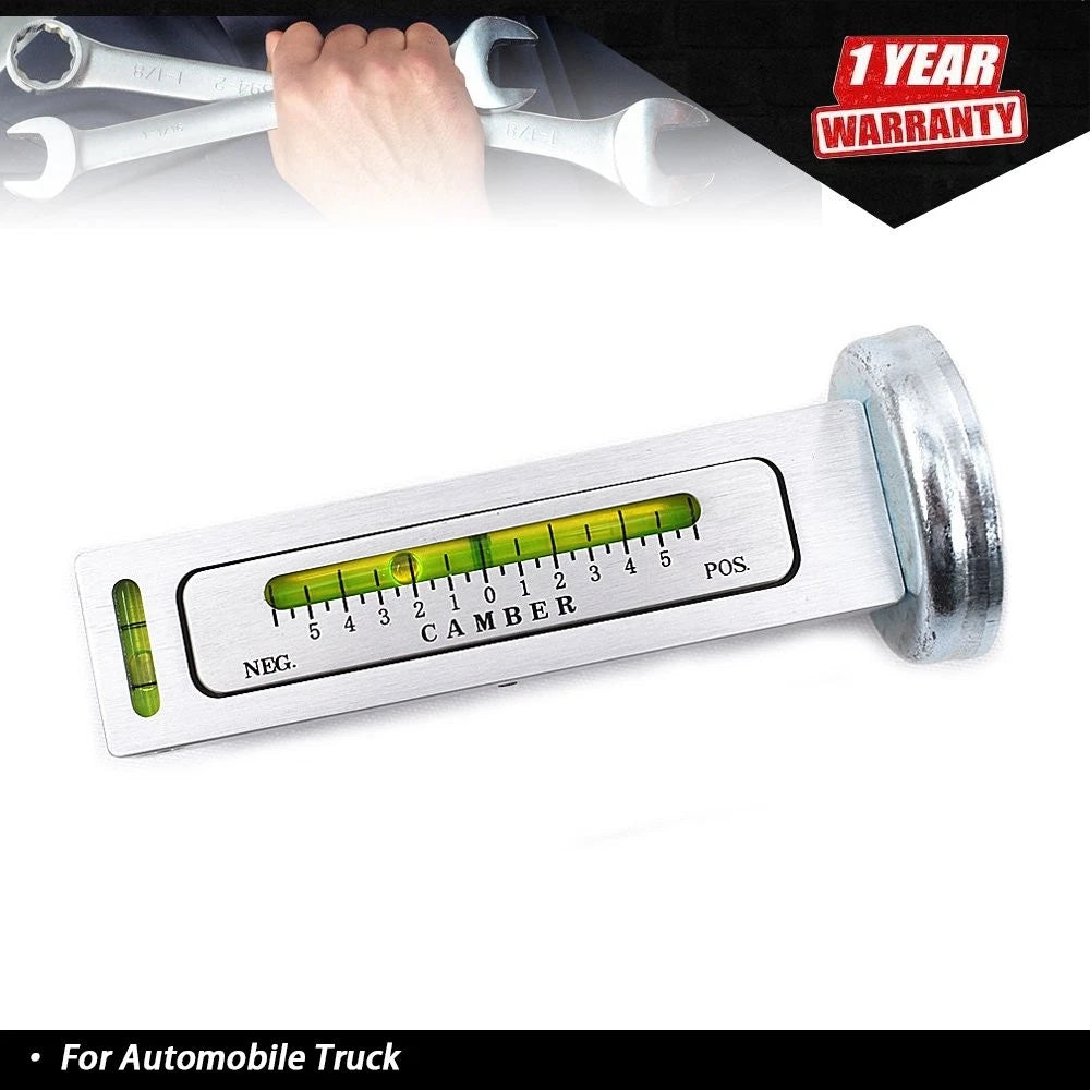 Magnetic Gauge Tool for Universal Wheel Alignment (Camber, Caster, Strut)