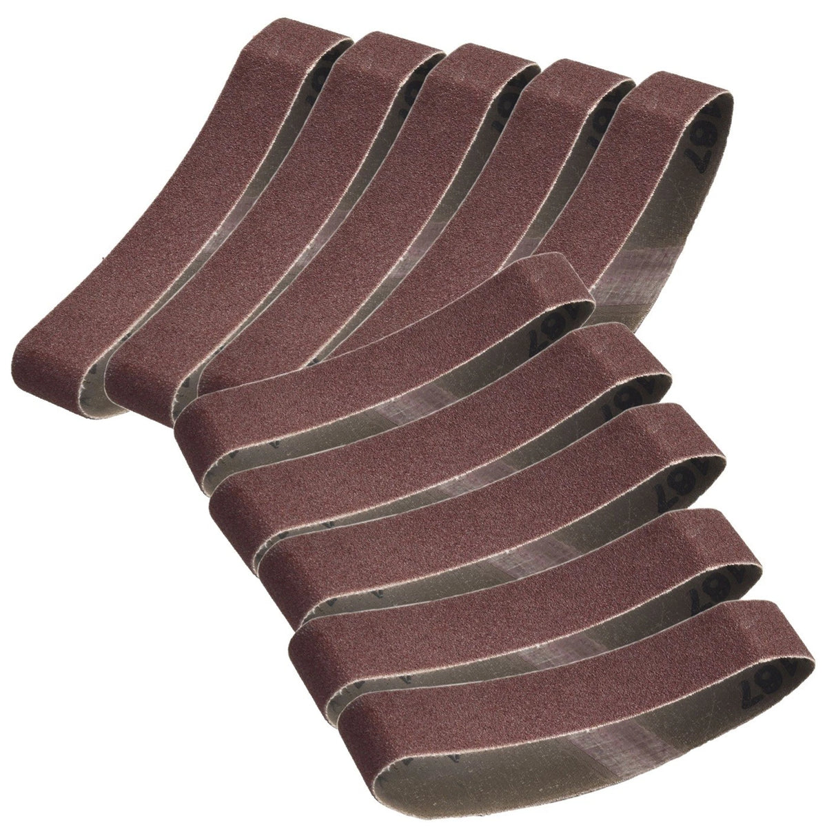 25x330mm Sanding Belts 120 Grit for Polishing Machines