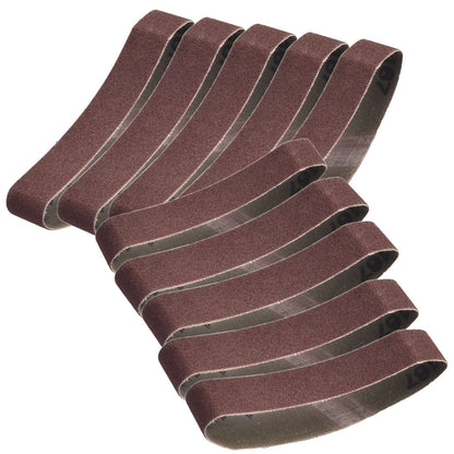 25x330mm Sanding Belts 120 Grit for Polishing Machines