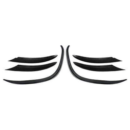 Front Bumper Lip Spoiler Body Kit for Benz C-Class C200 C260 (2019–2023)