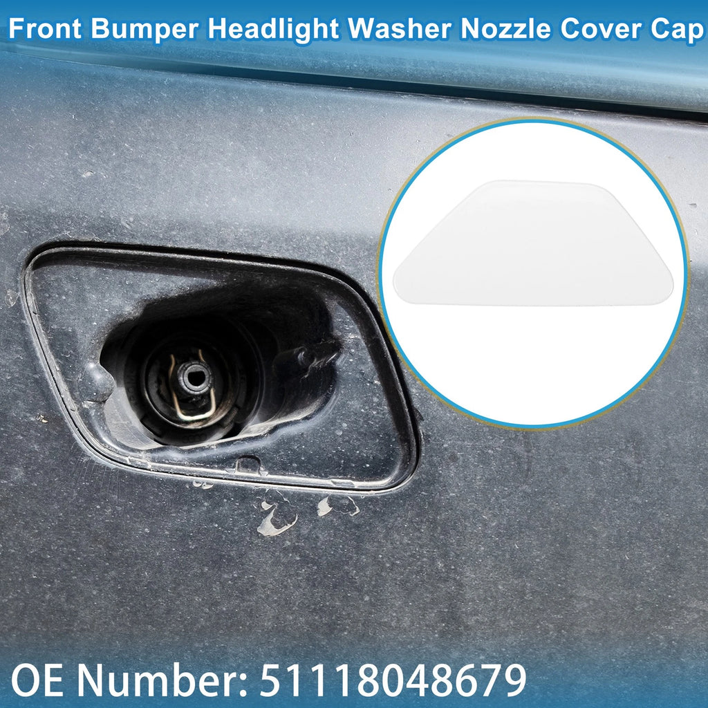 Front Left Washer Nozzle Cover Replacement for BMW 528i (2011–2016)