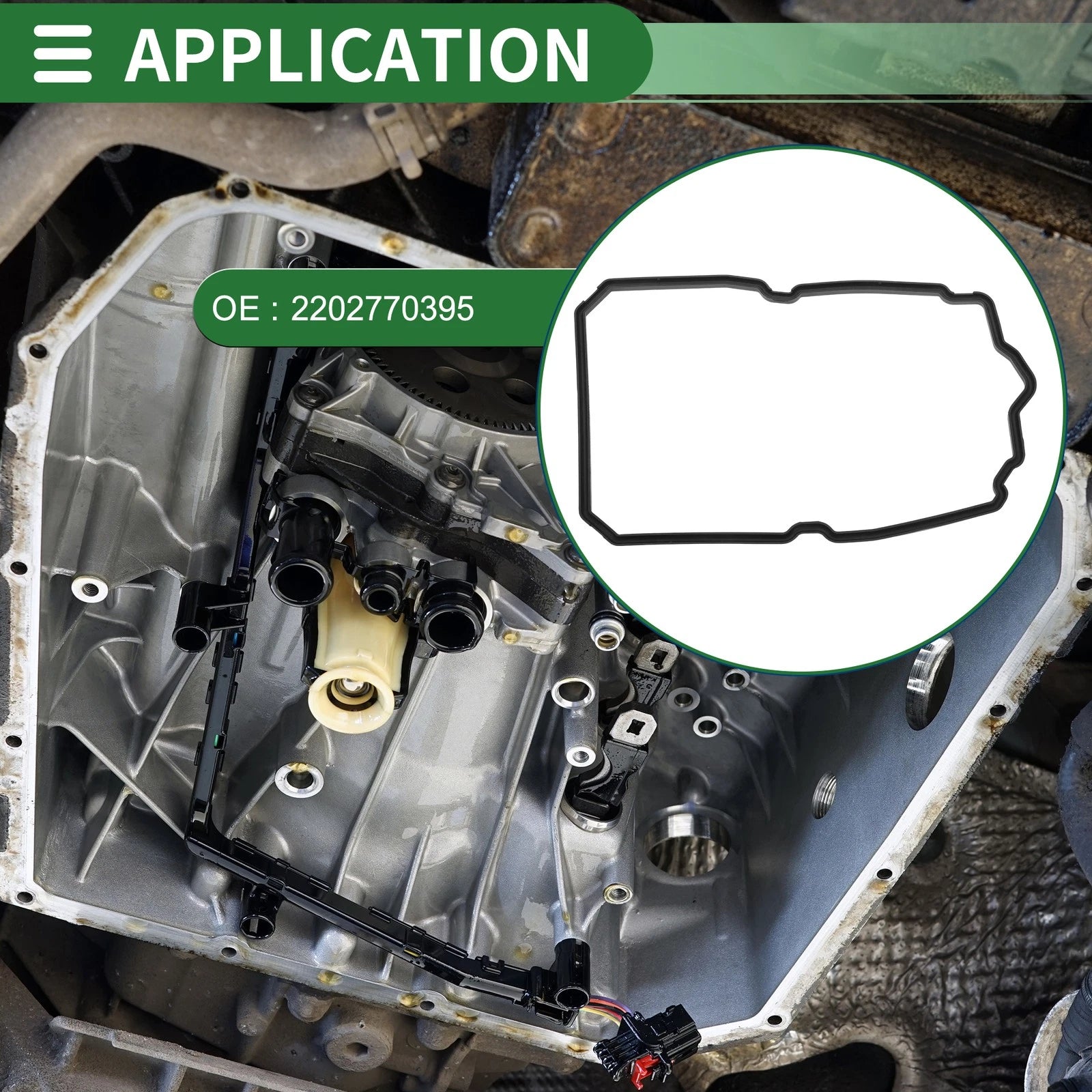 Engine Oil Pan Gasket Replacement for Mercedes-Benz CL63 AMG (2008–2012)