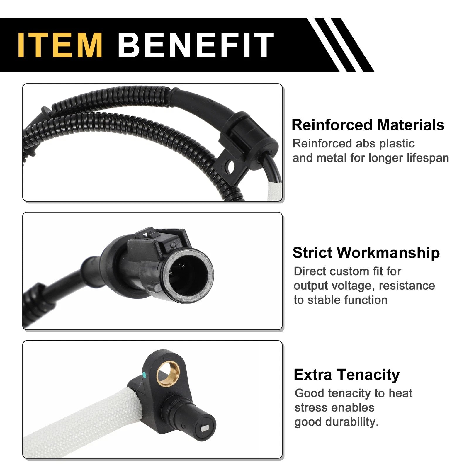 ABS Wheel Speed Sensor No.XL3Z2C204CA for Ford F-150 (1997–2003) Front Right