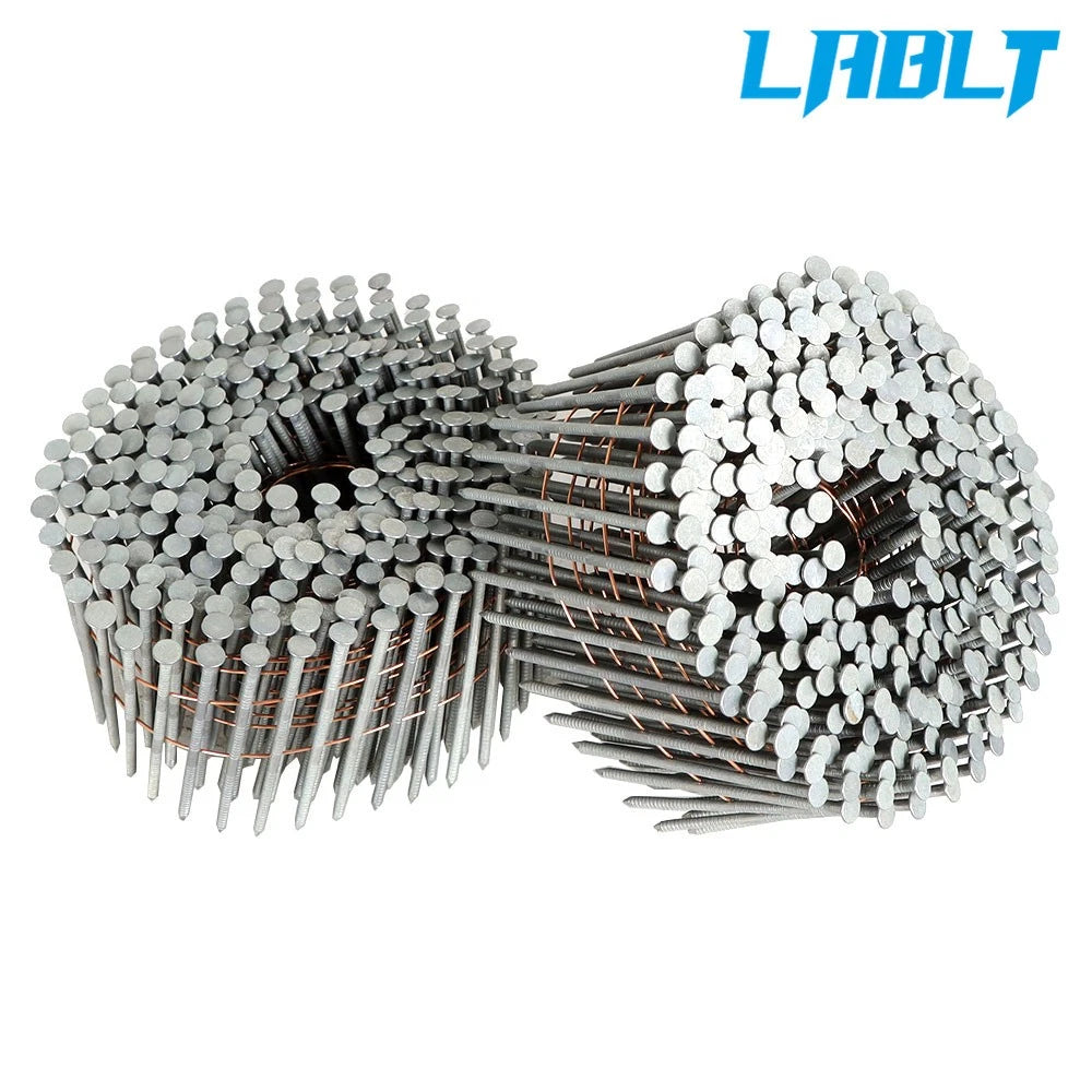 Siding Nails 15 Degree Collated Wire Coil Full Round Head for LABLT (3600)