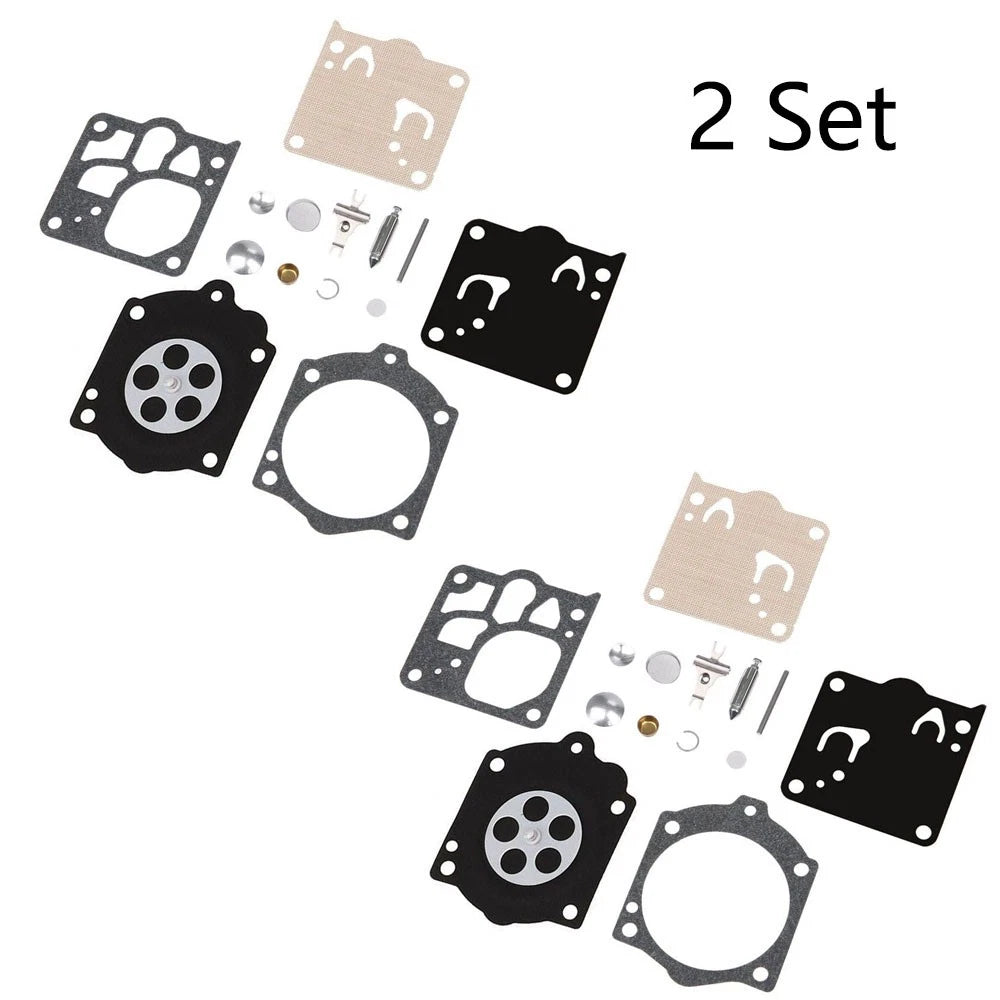 Set of 2 Carburetor Repair Parts for Husqvarna 3120XP 272 268 MS660 (Walbro K12-WG)