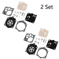 Set of 2 Carburetor Repair Parts for Husqvarna 3120XP 272 268 MS660 (Walbro K12-WG)