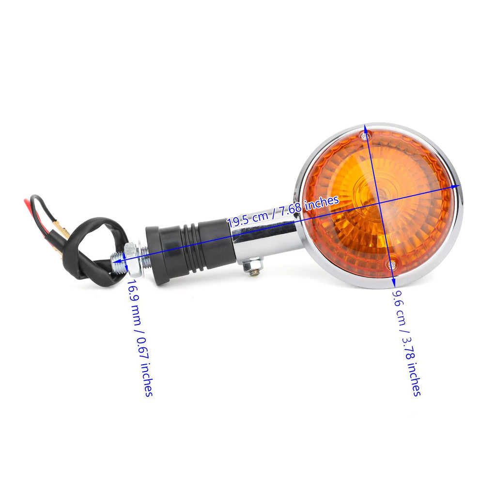 Moto Turn Indicator Signal for Yamaha XV535 XV920 XV1100 XVS1100 (1982–2003) Amber H6