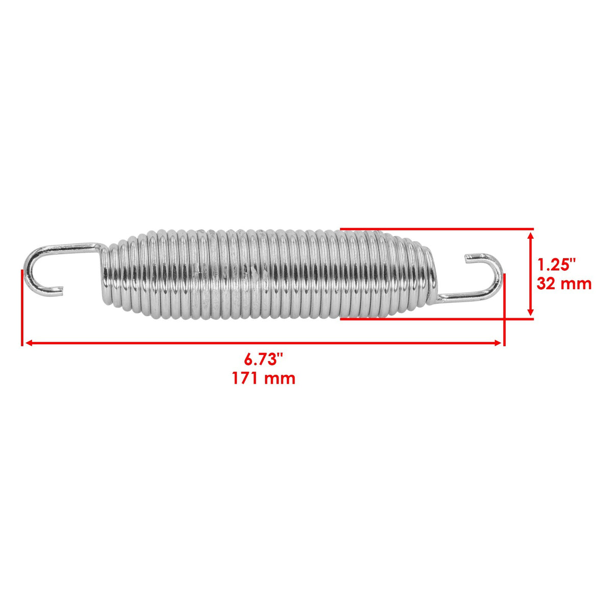 Deck Spring 60 Inch Replacement for Hustler Raptor (2000–2024)
