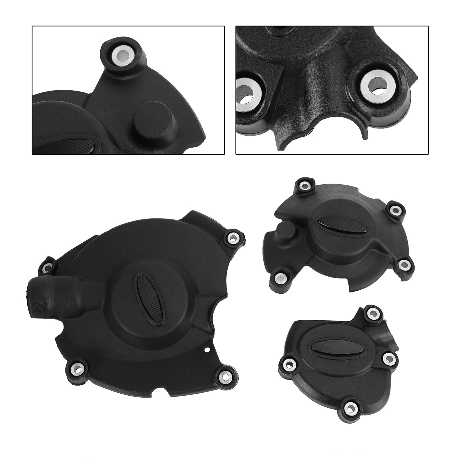 Alternator Cover, Clutch Cover, Timing Cover for Yamaha YZF-R1 (2015–2016)