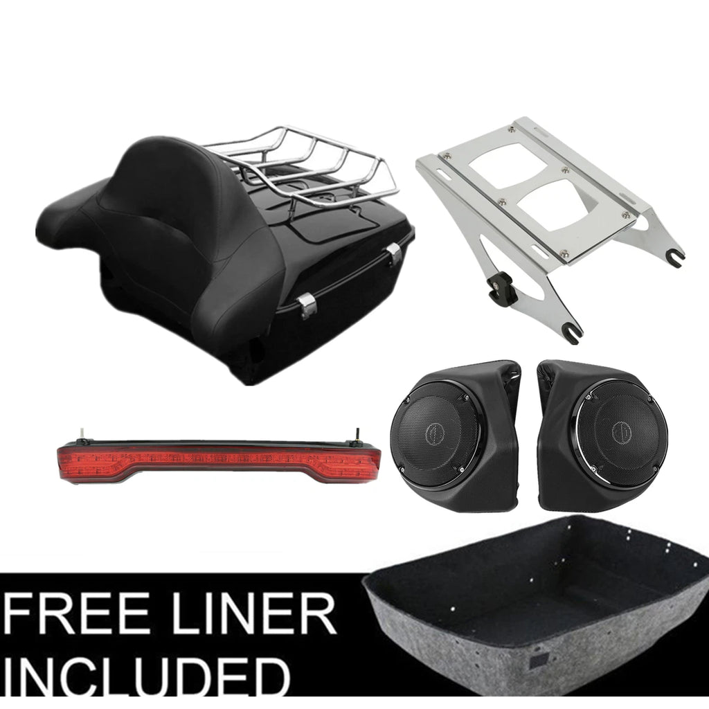 Trunk Light Speakers Pad for Harley Electra Glide (2014–Present)