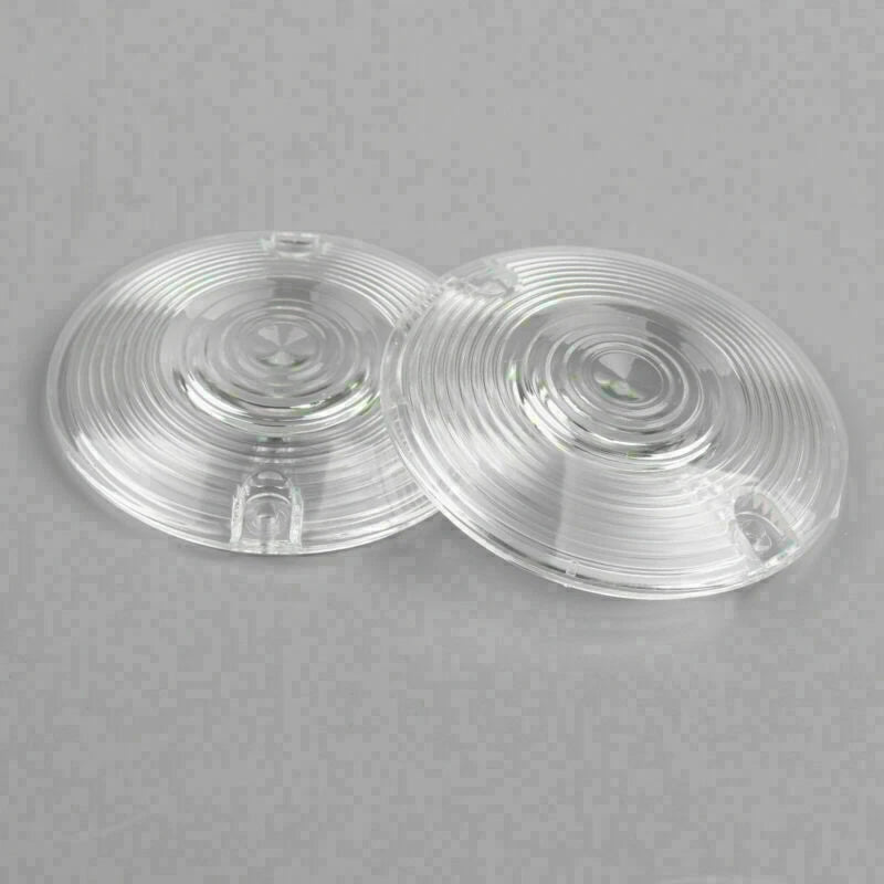 Turn Signal Light Flat Lens for Harley Touring Road King Glide Electra (T9)