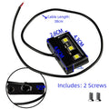 Rear License Plate Light for Motorcycle (Universal Fit)