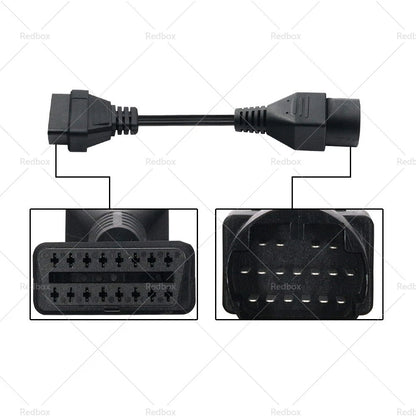 OBD2 Diagnostic Cable 17 Pin to 16 Pin for Mazda