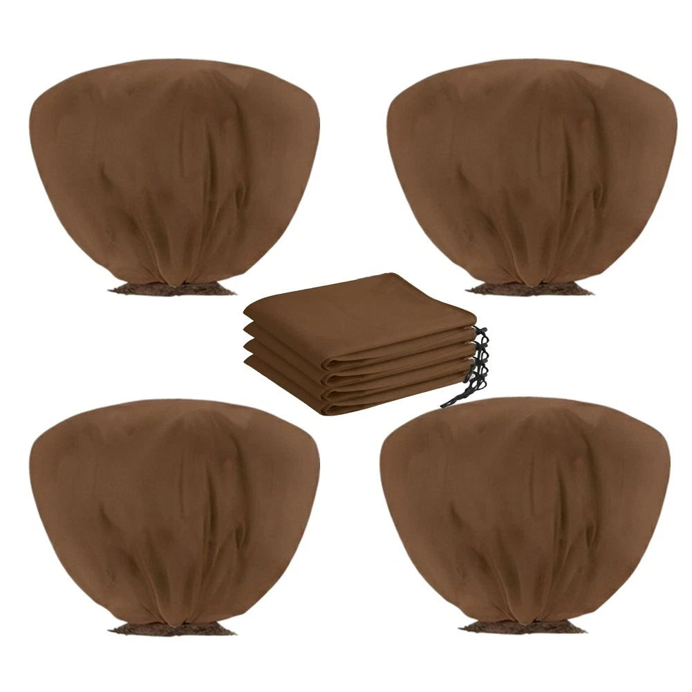 4 Pack Frost Cover for Shrubs and Trees 100x60cm Non Woven Fabric