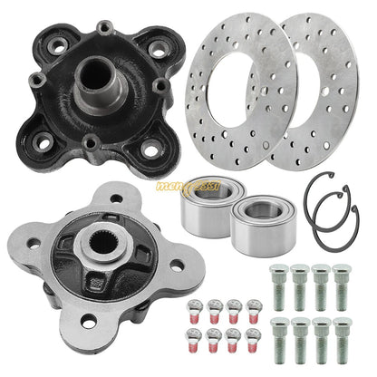 Rear Wheel Hub Brake Rotor Bearing Stud Kit for Polaris Ranger XP 900 (2013–2019)