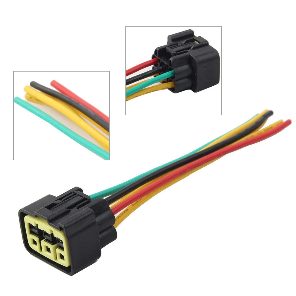 Regulator Rectifier Connector Plug for GSR400 LTF400 TRX250 TRX400 DS450 (Year Range)