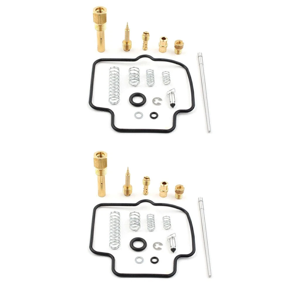 2X Carburetor Repair Rebuild Kit for Suzuki Ozark 250 LT-F250 (2002–2009, 2012)