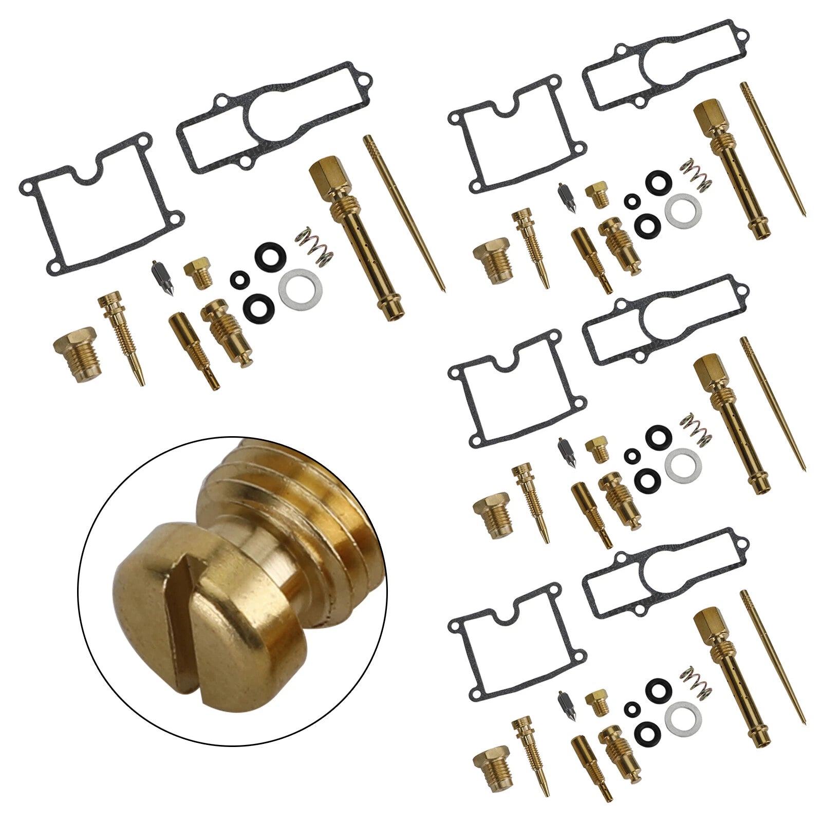 4X Carburetor Rebuild Kit for Kawasaki Z400 KZ400FX KZ550 GPZ550 (1980–1983) T9