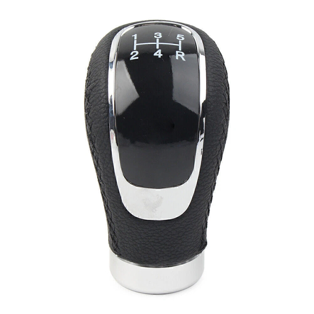 5 Speed Manual Gear Shift Lever Head for Universal Cars - Black