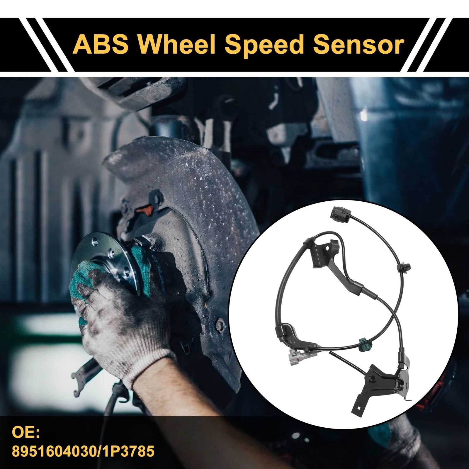 ABS Wheel Speed Sensor Replacement for Toyota Tacoma Front Right (2005–2015)