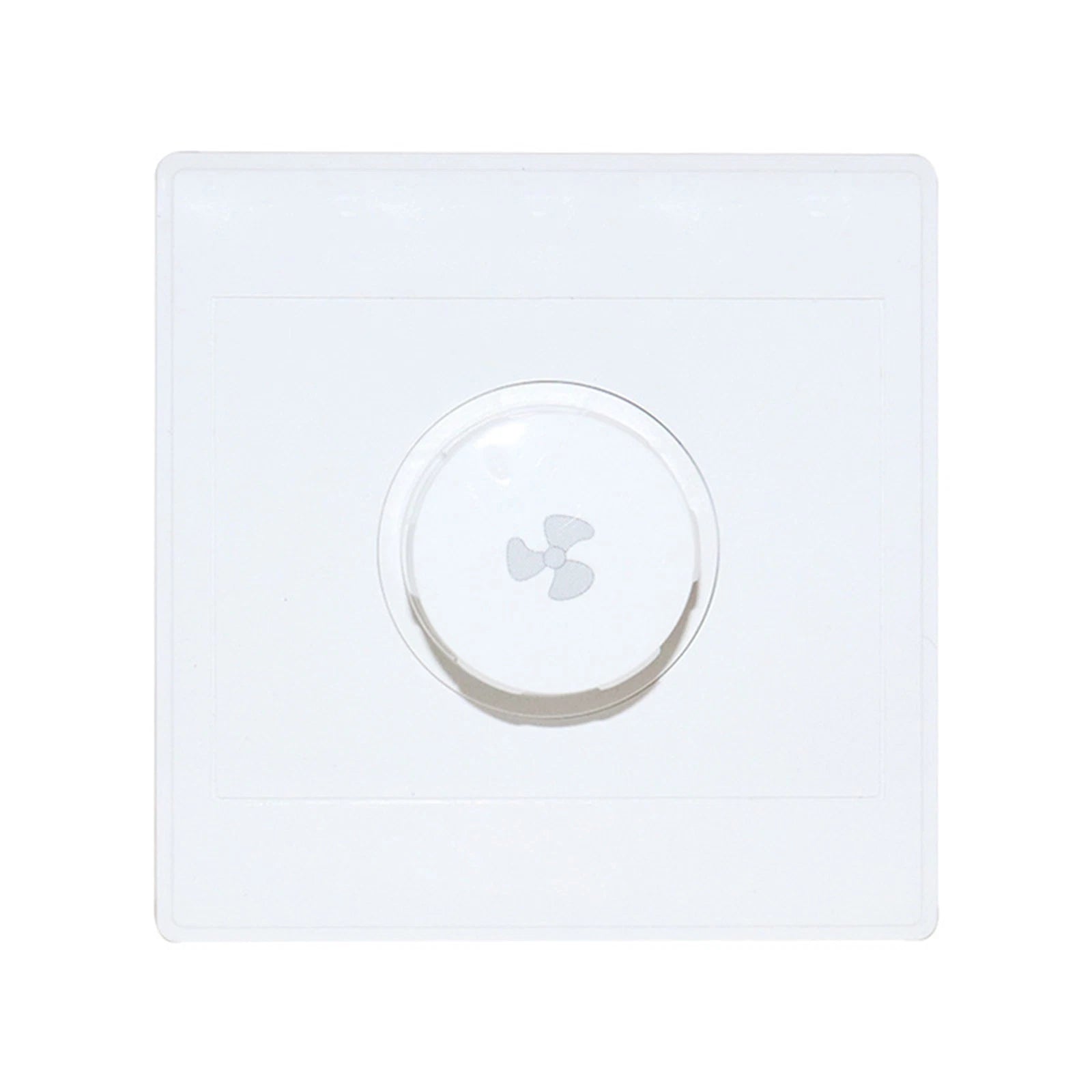 86x86mm White Fan Dimmer Switch for Ceiling Exhaust Fan