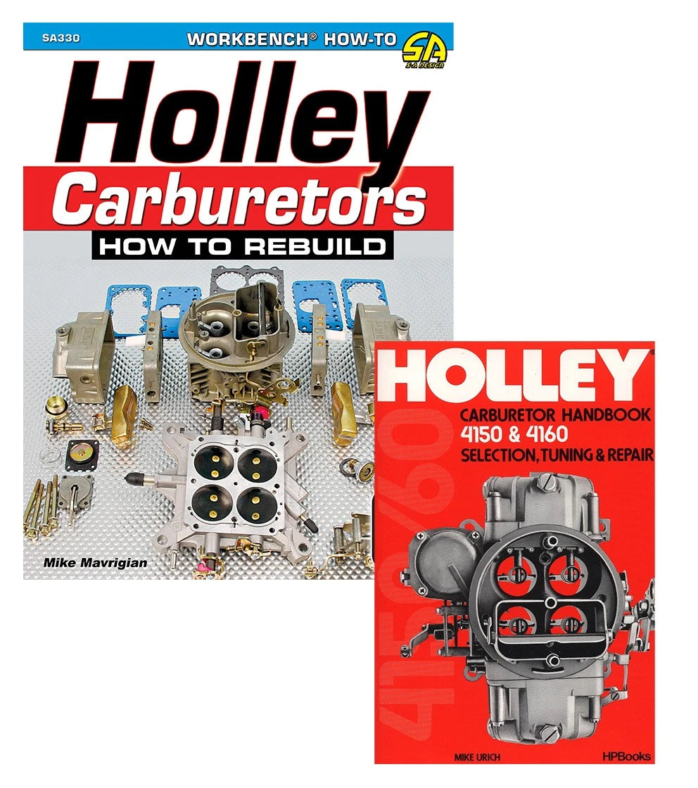 Set of 2 Holley Carburetors Handbook for Rebuilding
