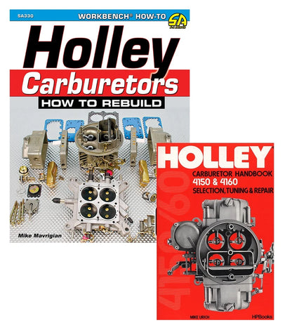 Set of 2 Holley Carburetors Handbook for Rebuilding