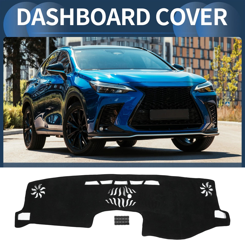Dashboard Dash Cover Mat for Lexus NX 2014-2021 Black 1 Set
